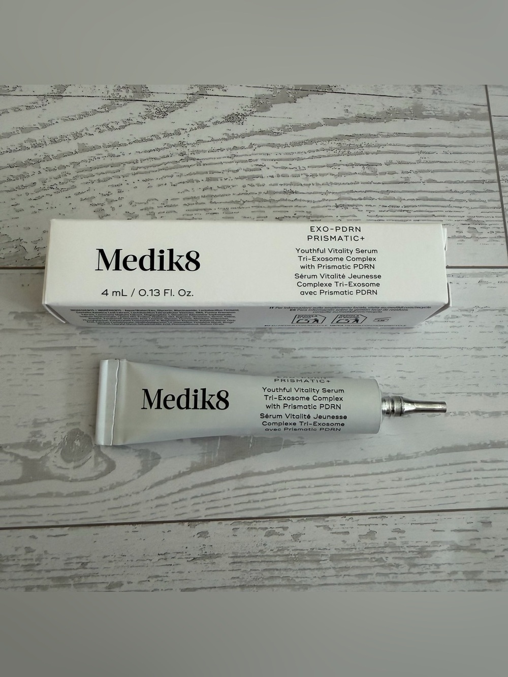 NIB Medik8 EXO-PDRN PRISMATIC+ Youthful Vitality Serum Mini 4mL 0.13oz